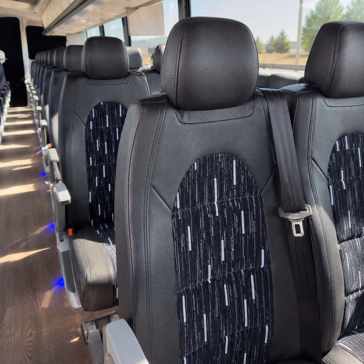 how distance and duration affect charter bus rental rates in west des moines iowa