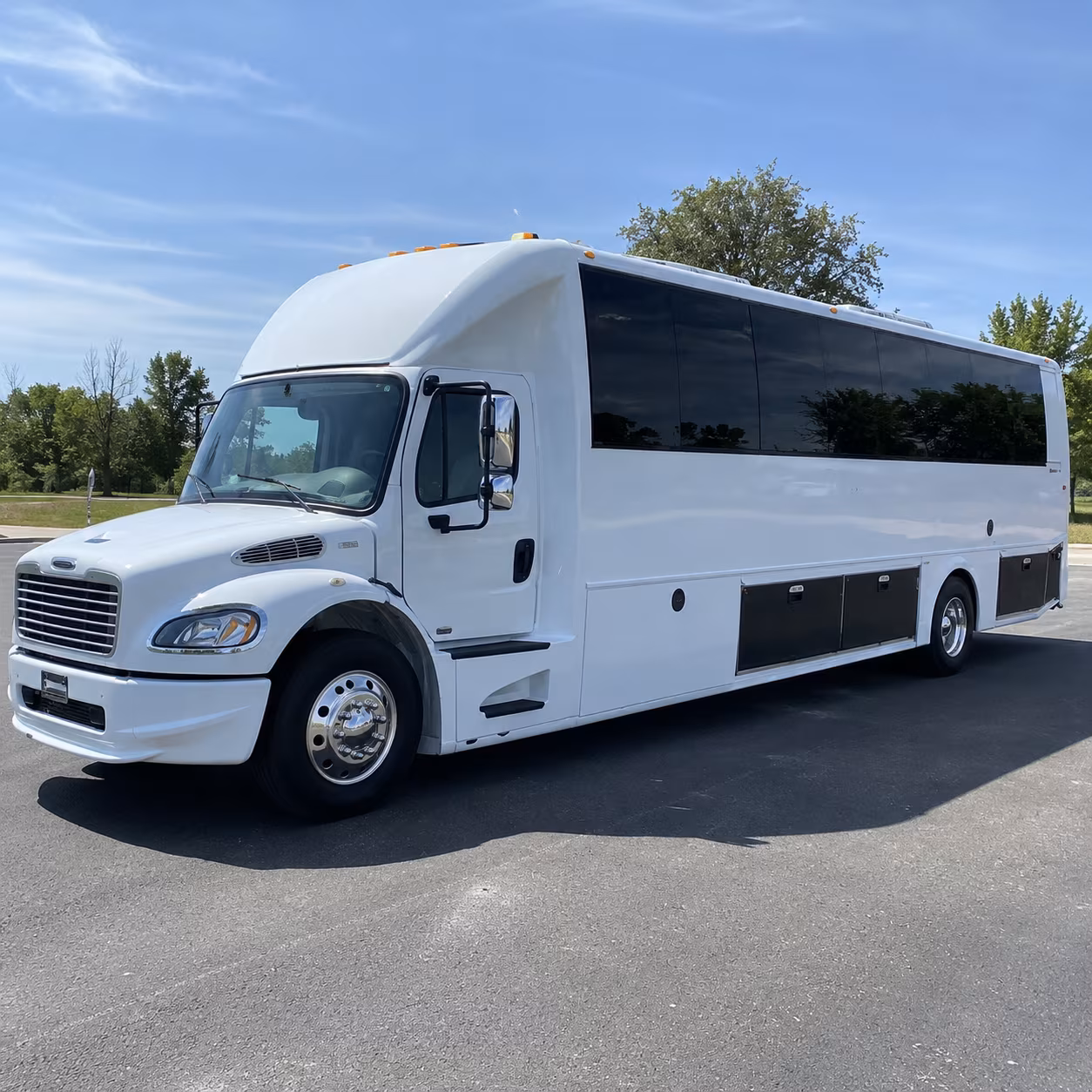 west des moines 40 passenger party bus
