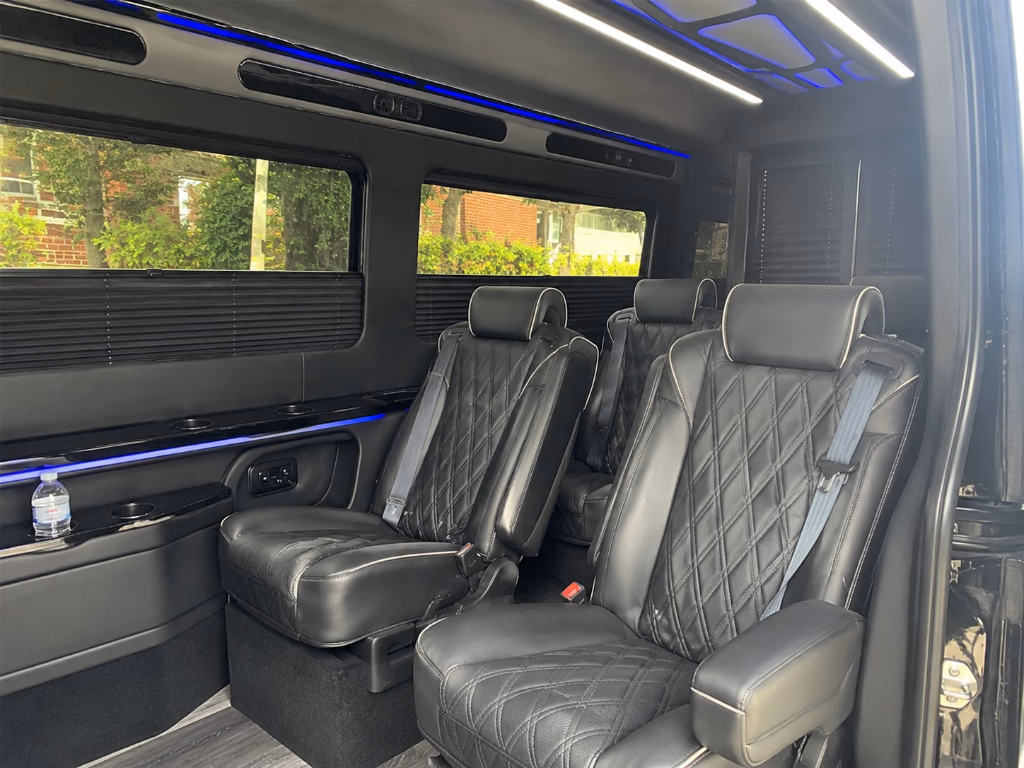 west des moines prom transportation onboard seating