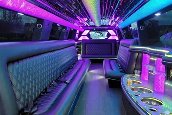 West Des Moines Limo Interior